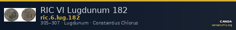 RIC VI Lugdunum 182 — CANOA