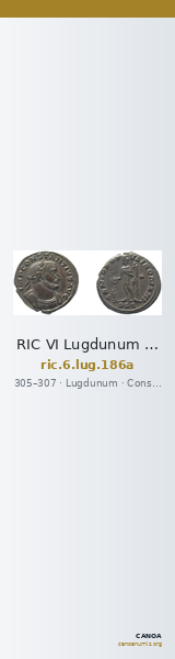 RIC VI Lugdunum 186a — CANOA