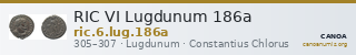 RIC VI Lugdunum 186a — CANOA