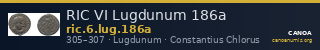 RIC VI Lugdunum 186a — CANOA