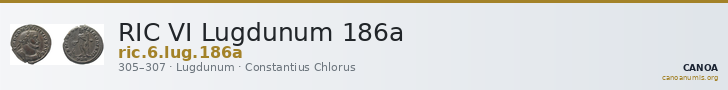 RIC VI Lugdunum 186a — CANOA