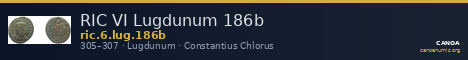RIC VI Lugdunum 186b — CANOA