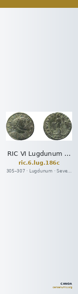 RIC VI Lugdunum 186c — CANOA