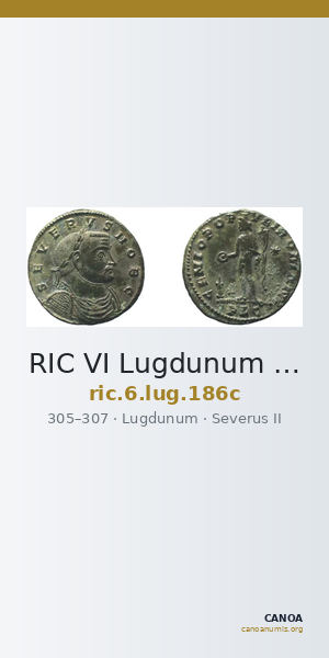 RIC VI Lugdunum 186c — CANOA