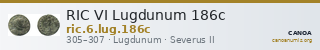 RIC VI Lugdunum 186c — CANOA