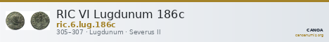 RIC VI Lugdunum 186c — CANOA