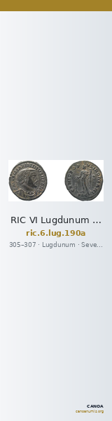 RIC VI Lugdunum 190a — CANOA