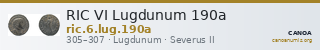 RIC VI Lugdunum 190a — CANOA