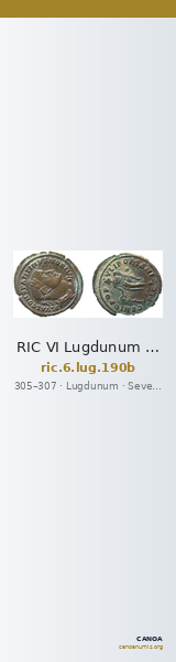 RIC VI Lugdunum 190b — CANOA