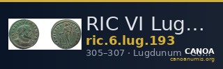 RIC VI Lugdunum 193 — CANOA