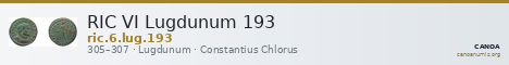 RIC VI Lugdunum 193 — CANOA
