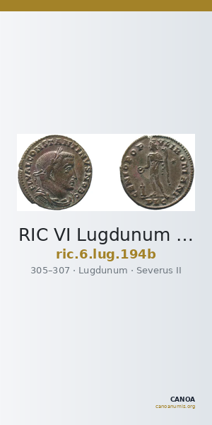RIC VI Lugdunum 194b — CANOA