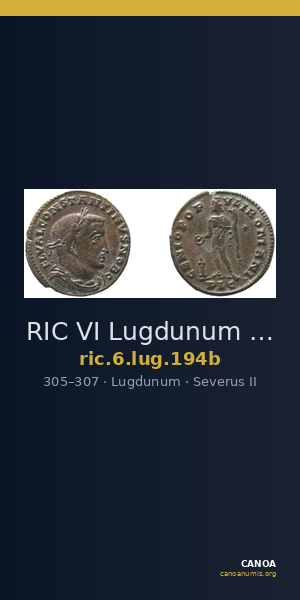 RIC VI Lugdunum 194b — CANOA