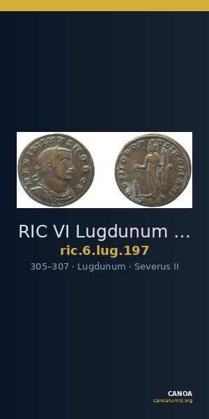 RIC VI Lugdunum 197 — CANOA