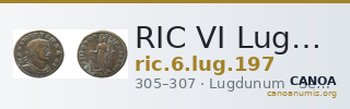 RIC VI Lugdunum 197 — CANOA