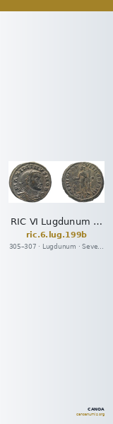 RIC VI Lugdunum 199b — CANOA