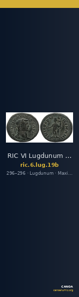 RIC VI Lugdunum 19b — CANOA
