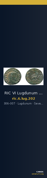 RIC VI Lugdunum 202 — CANOA