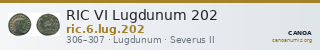 RIC VI Lugdunum 202 — CANOA