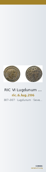 RIC VI Lugdunum 206 — CANOA