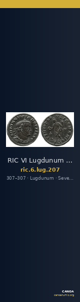 RIC VI Lugdunum 207 — CANOA