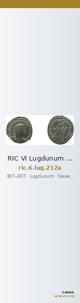 RIC VI Lugdunum 212a — CANOA