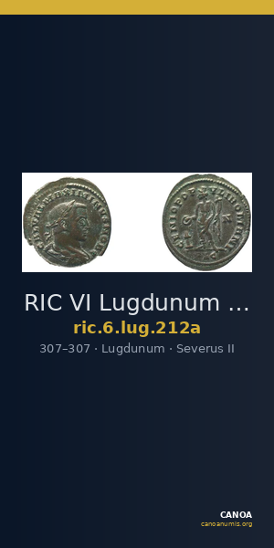 RIC VI Lugdunum 212a — CANOA