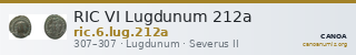 RIC VI Lugdunum 212a — CANOA