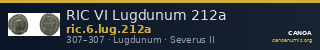 RIC VI Lugdunum 212a — CANOA