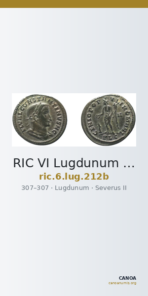 RIC VI Lugdunum 212b — CANOA