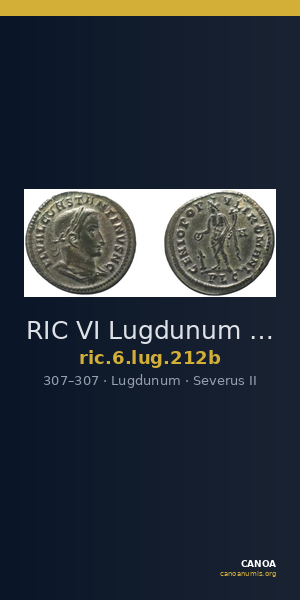 RIC VI Lugdunum 212b — CANOA
