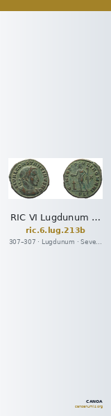 RIC VI Lugdunum 213b — CANOA