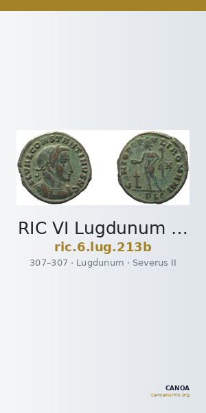 RIC VI Lugdunum 213b — CANOA
