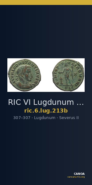 RIC VI Lugdunum 213b — CANOA