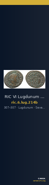 RIC VI Lugdunum 214b — CANOA