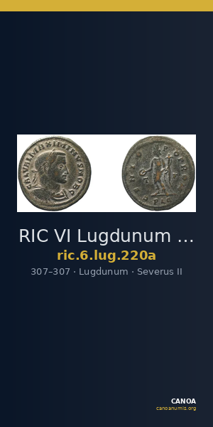 RIC VI Lugdunum 220a — CANOA