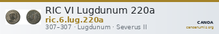 RIC VI Lugdunum 220a — CANOA