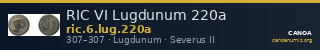 RIC VI Lugdunum 220a — CANOA