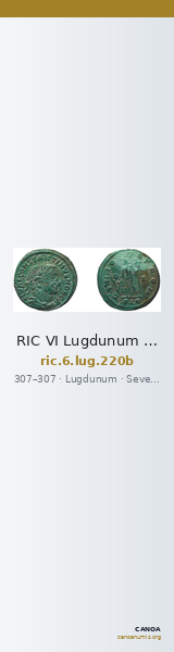 RIC VI Lugdunum 220b — CANOA