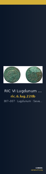 RIC VI Lugdunum 220b — CANOA