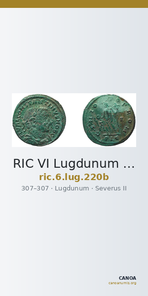 RIC VI Lugdunum 220b — CANOA