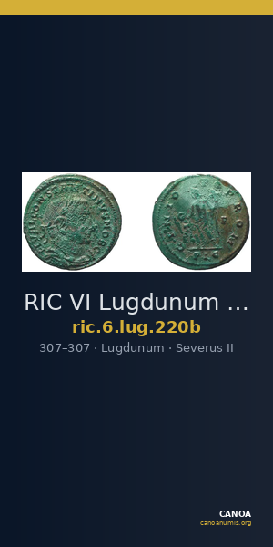 RIC VI Lugdunum 220b — CANOA