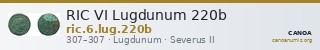 RIC VI Lugdunum 220b — CANOA