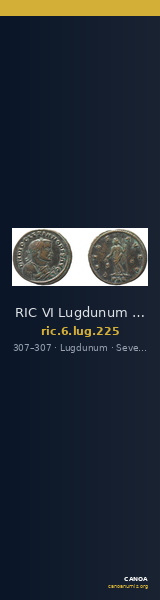 RIC VI Lugdunum 225 — CANOA