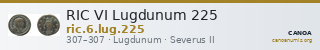 RIC VI Lugdunum 225 — CANOA