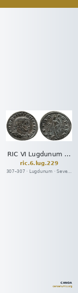 RIC VI Lugdunum 229 — CANOA