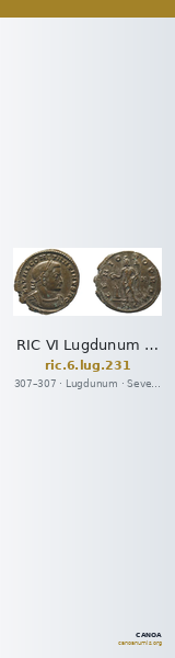 RIC VI Lugdunum 231 — CANOA