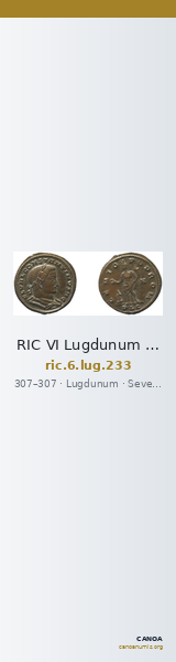 RIC VI Lugdunum 233 — CANOA