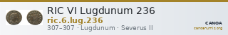 RIC VI Lugdunum 236 — CANOA