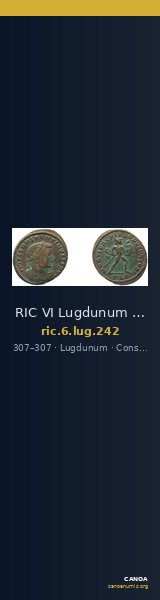 RIC VI Lugdunum 242 — CANOA